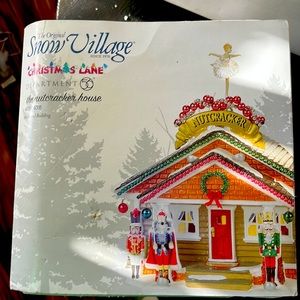 Department 56 Christmas lane nutcracker house